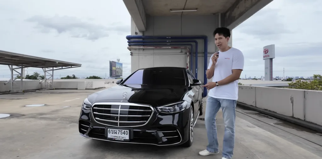 S Class โฉมชนโชว์รูม แบบอัพเดทล่าสุด | Benz S580e AMG 2022